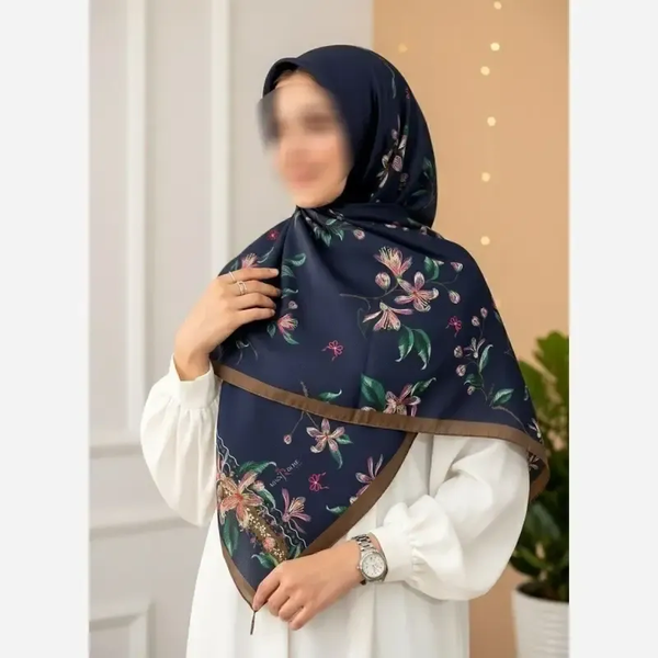 خرید روسری طرحدار سوپر نخ زنانه 