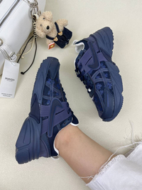 کتونی زنانه نایک  وی تو کی طرح گلدار   nike v2k Flowers Run Womans کد 1325