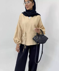 كيمونو ژاكارد كد SV002 برند ردا