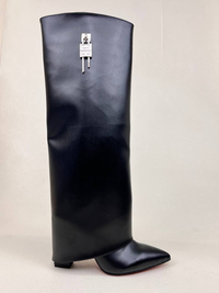 بوت زنانه پاشنه دار دامنی ژیوانشی GIVENCHY کد 1696 دختر طهرونی کد 675
