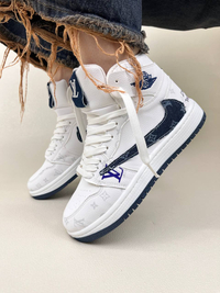 کتانی ونس ساقدار زنانه تراویس طرح لوی ویتون NIKE کد 1638
