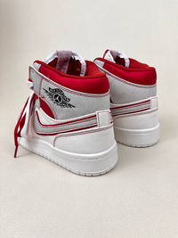 کتونی ونس ساقدار زنانه ایر جردن وان رد فانتوم jordan 1 RED fantom کد 912 دختر طرونی