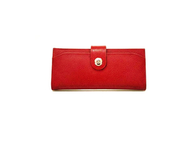 کیفپول زنانه چرم طبیعی red1
