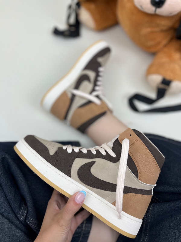 کتونی ساقدار زنانه نایک جردن 1 nike jordan1 کد 912