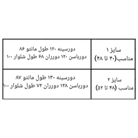 ست مانتو و شلوار زنانه شانتون ماهور کد 223