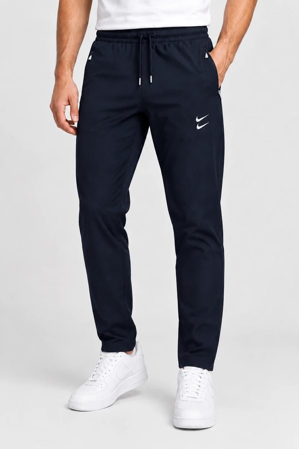 خرید شلوار اسلش مردانه مدل دو نایک (Nike) – مشکی – قواره‌دار رنگ سرمه ای 