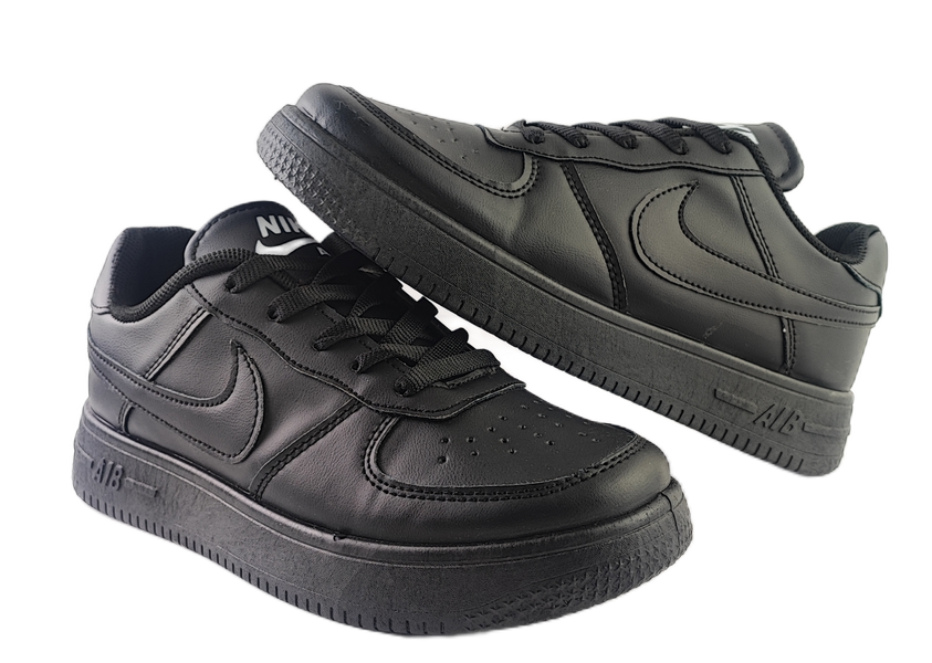 کفش اسپرت زنانه و‌پسرانه برند نایکی مدل ایرفورس nike airforce مشکی کد 70