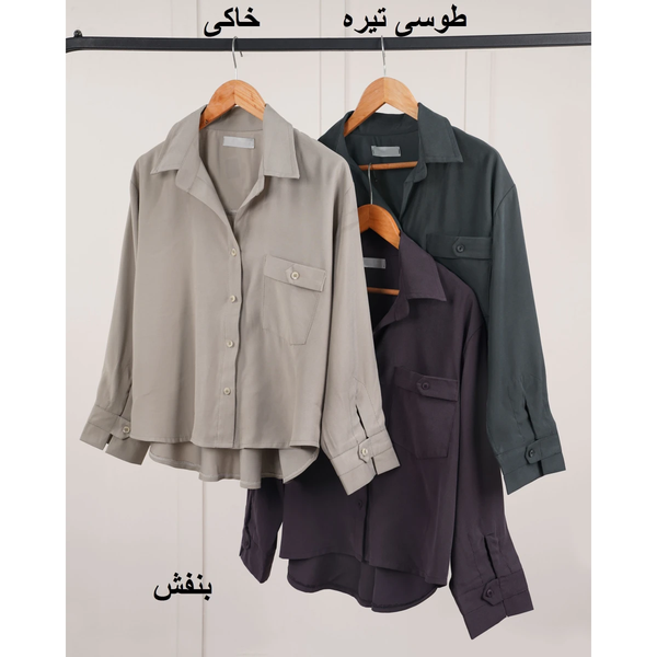 شومیز سیلک رونیکا | شیک‌ترین انتخاب برای استایل روزانه