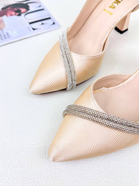 کفش پاشنه درا زنانه زارا بغل باز ZARA کد 430