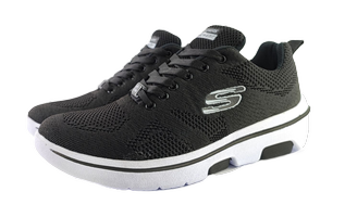 کفش اسپرت و روزمره مردانه برند اسکچرز مدل رامیرو Skechers مشکی سفید کد 150