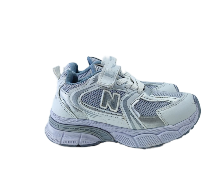 کفش بچگانه برند نیوبالانس ۵۳۰ newbalance سفید طوسی کد 390