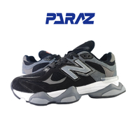خرید کفش اسپرت مردانه برند نیوبالانس ۹۰۶۰ new balance مدل اسوه مشکی طوسی 