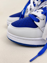 کتونی ساقدار زنانه ایر جردن 1 کینگ بلو  1 NIKE AIR JORDAN کد 912
