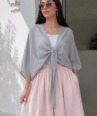 شوميز گره اي كد  SV100/SANDO برند ردا