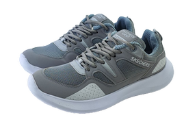 کفش اسپرت و روزمره مردانه برند اسکچرز Skechers مدل کوانتوم طوسی کد 467