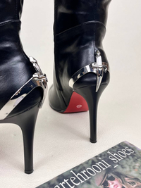 خرید بوت زنانه پاشنه دار شمشیری کریستین لوبوتین Loboutin heels sword 💖