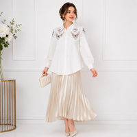 شومیز زنانه گلدوزی وارداتی کد 361