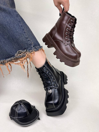 خرید نیم بوت زنانه طرح لوفر ساقدار دوختی سکه زارا ZARA 