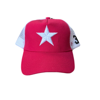خرید  کلاه کپ بیسبالی قرمز مدل STAR 