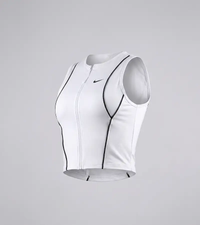کراپ ورزشی زنانه مغزی دار Zip Up 