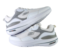 کفش اسپرت و روزمره مردانه برند اسکچرز Skechers مدل مکس سفید کد 168