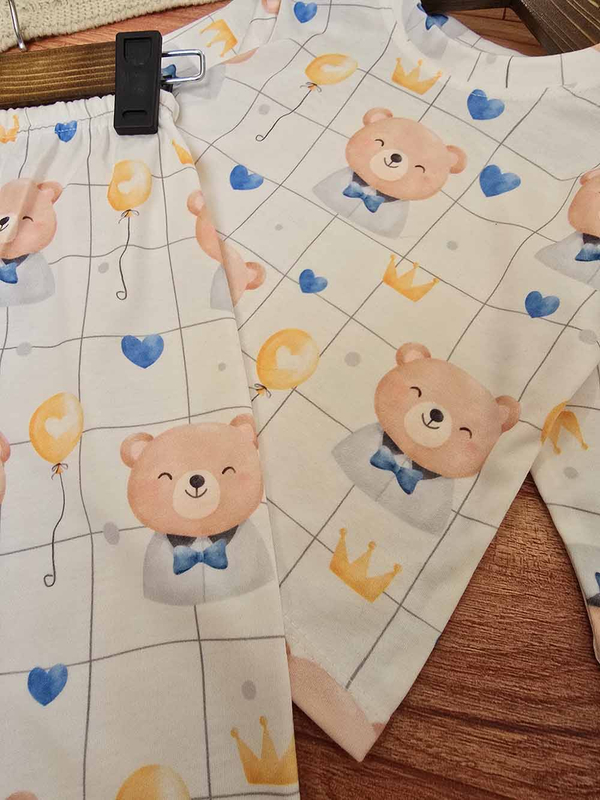 ست بلوز شلوار راحتی بچگانه
