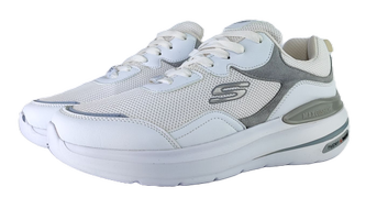 کفش اسپرت و روزمره مردانه برند اسکچرز Skechers مدل مکس سفید کد 168