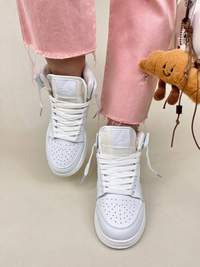 کتونی ساقدار زنانه ایر جردن 1 1 NIKE AIR JORDAN کد 912