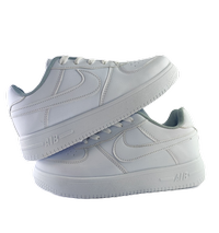 کفش اسپرت مردانه برند نایکی مدل ایرفورس nike airforce سفید کد 259