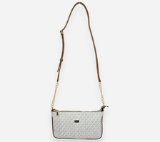 خرید  کیف دخترانه دوشی  مایکل کورس چرم سفید Michael Kors 