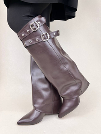 بوت زنانه ژیوانشی پاشنه دار GIVENCHY کد 1722 دختر طهرونی