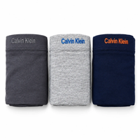 پک ۳ عددی شورت مردانه باکسر کلوین کلاین (Calvin Klein) | نخی، ضد حساسیت