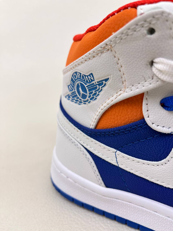 کتونی ساقدار زنانه ایر جردن 1 کینگ بلو  1 NIKE AIR JORDAN کد 912