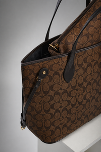 کیف دوقلو مدل نورفول کوچ Coach  های کپی قهوه‌ای شیک وکاربردی