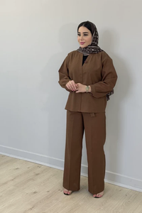 ست لینن تک دکمه | شیکدونیا