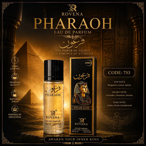 خرید عطر جیبی روونا فرعون Pharaoh حجم 30 میل ادوپرفیوم 