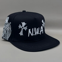 کلاه بک فیت مشکی مدل NWA CH