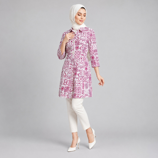 مانتو زنانه لینن گندم کد 83