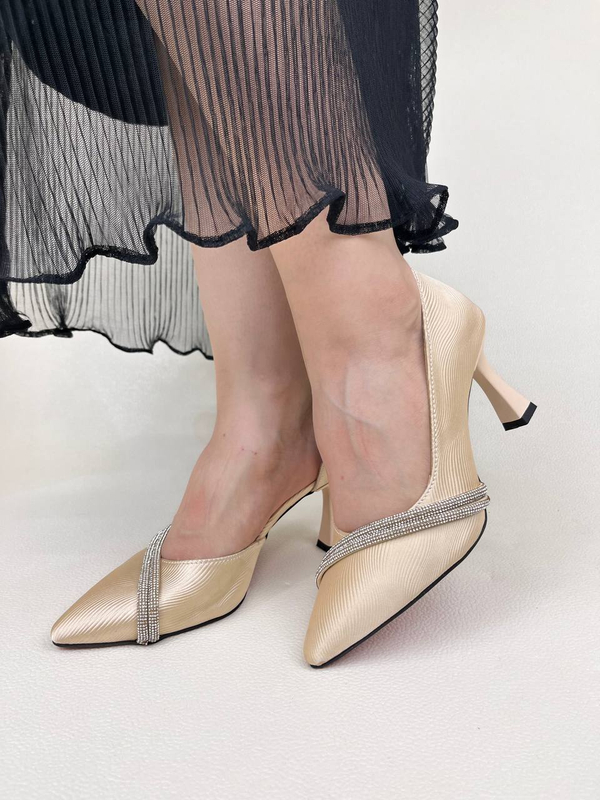خرید  کفش پاشنه درا زنانه زارا بغل باز ZARA 