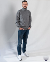 پلیور یقه اسکی مردانه U.S.Polo Assn – دو رنگ کاربردی
