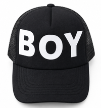 خرید کلاه کپ مردانه مدل boy مشکی 