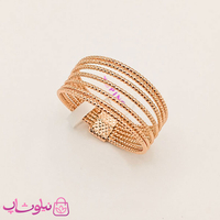 انگشتر زنانه ژوپینگ 7 ردیفه کد 3491