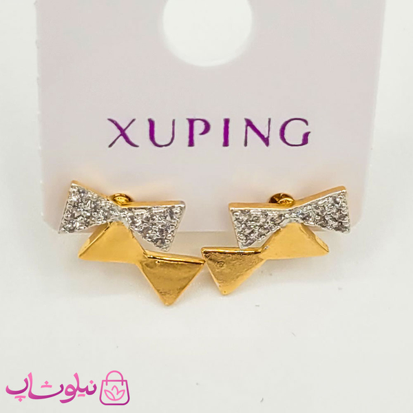 خرید گوشواره زنانه ژوپینگ طرح پاپیون 