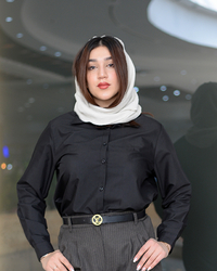 شومیز زنانه بیسیک مشکی (بور نیست) 7178