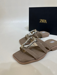 صندل زنانه زارا یراق دفورمه انگشتی ZARA کد :1487