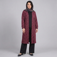 مانتو زنانه موهر بیسکویتی پاییزی کد 85
