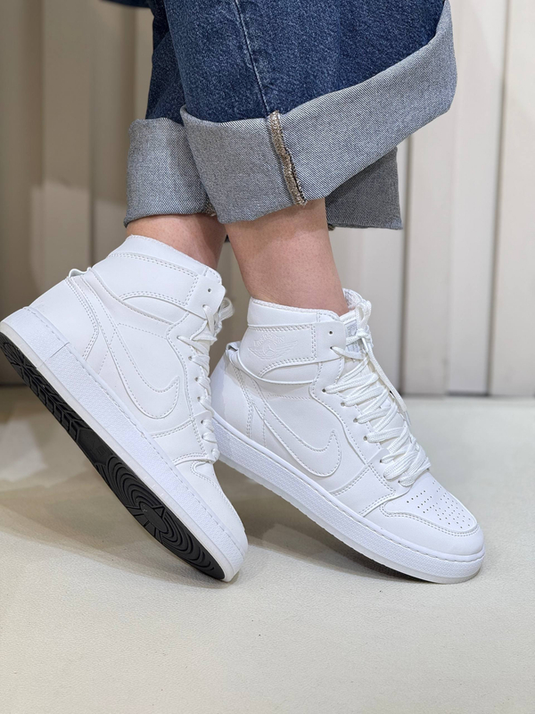 کتونی ساقدار زنانه ایر نایک جردن وان NIKE jordan 1 کد 912