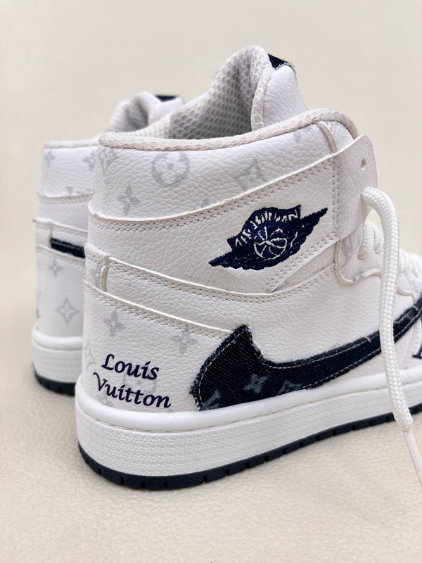کتانی ونس ساقدار زنانه تراویس طرح لوی ویتون NIKE کد 1638