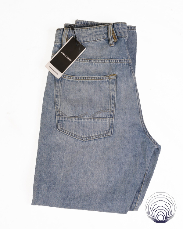شلوار جین آبی زاپ‌دار Jack & Jones
