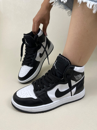 کتونی ساقدار زنانه نایک جردن 1 nike jordan1 کد 912
